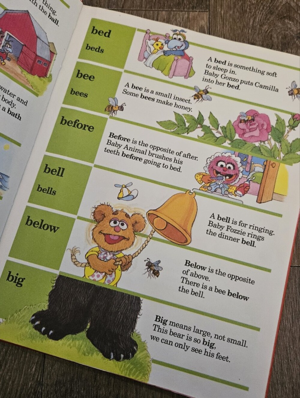 My First Muppet Dictionary – Red Cover - Picture 3 of 4